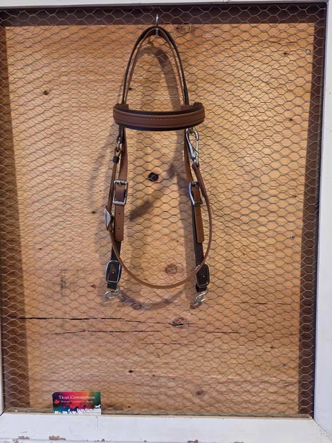 Average Simplicity Bridle - Double Chocolate